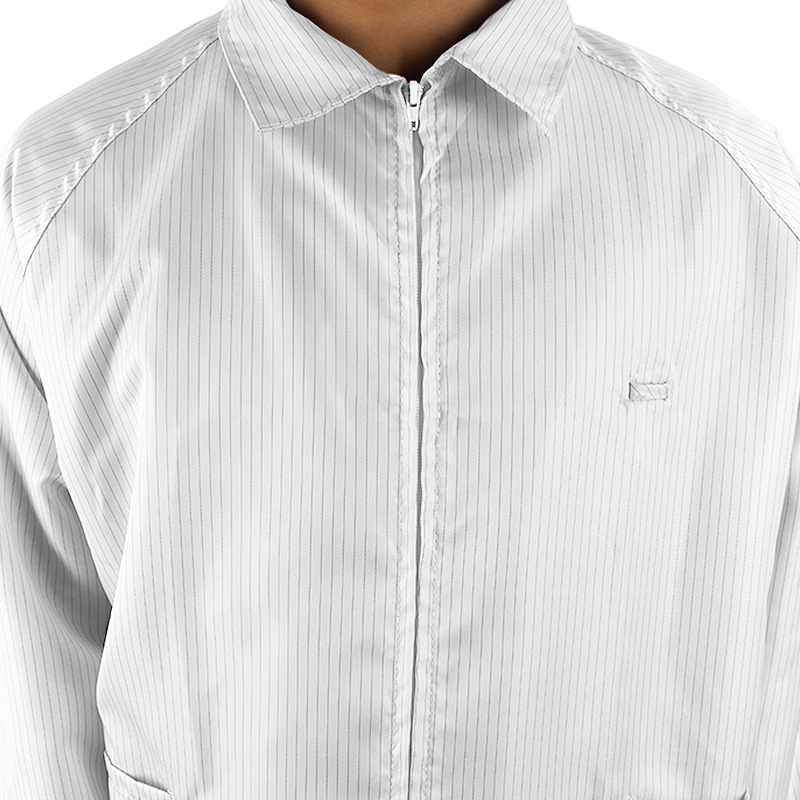 君御1897白色分體防靜電無塵服圖片3 君御1897白色分體防靜電無塵服圖片3