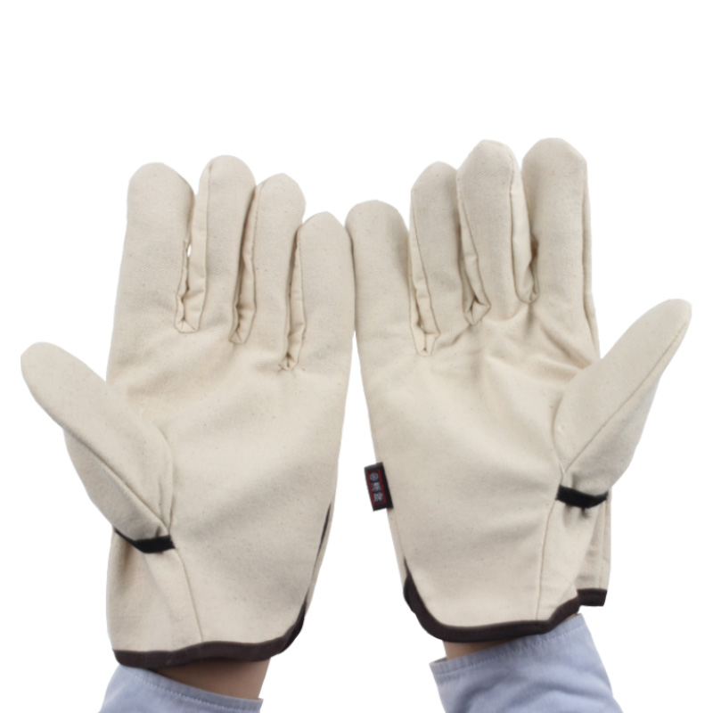 漂牌BS-09一等白帆布手套圖片1 漂牌BS-09一等白帆布手套圖片1