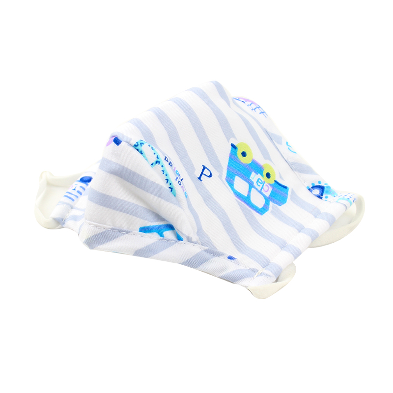 藍星藍色耳戴式兒童棉布口罩圖片3 藍星藍色耳戴式兒童棉布口罩圖片3