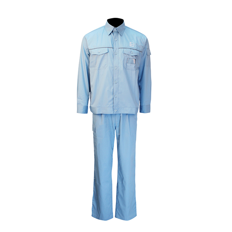 優普泰夏季茄克長袖套裝防靜電服圖片2 優普泰夏季茄克長袖套裝防靜電服圖片2