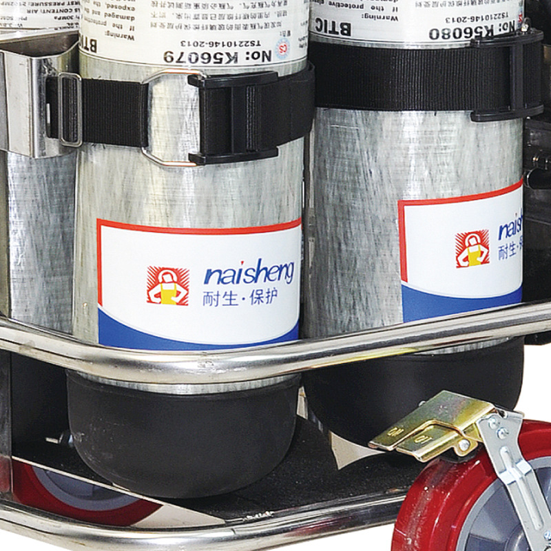 耐生82050011B 6.8L進(jìn)口碳瓶車載式移動供氣推車圖片1 耐生82050011B 6.8L進(jìn)口碳瓶車載式移動供氣推車圖片1