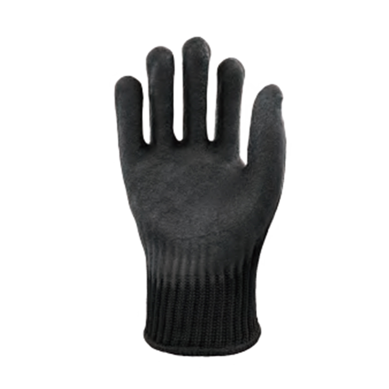 思衛(wèi)爾2709黑色7針乳膠浸掌滌綸防割手套圖片1