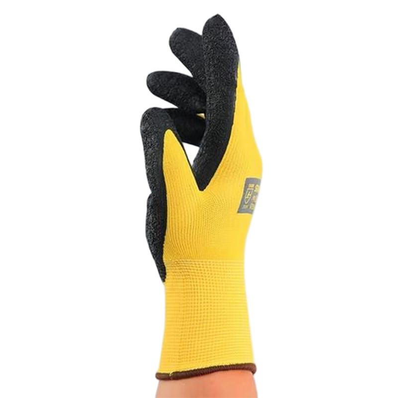 STANLEY史丹利ST5314黃色乳膠浸掌耐磨防滑勞保手套圖片2 STANLEY史丹利ST5314黃色乳膠浸掌耐磨防滑勞保手套圖片2