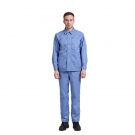 瑞氪維爾RW8339天藍(lán)色防電弧夾克