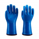 東亞318藍(lán)色耐油耐酸堿PVC手套