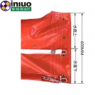 新絡(luò)WGV600固體浮子式PVC圍油欄