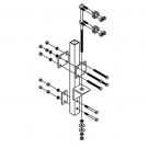 3M 6100090 LAD-SAF鍍鋅安全系統(tǒng)底部支架