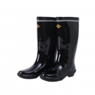 金步安黑色高筒橡膠絕緣靴10KV