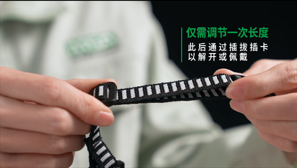 梅思安Y型四點式下頦帶安全帽安裝方法14