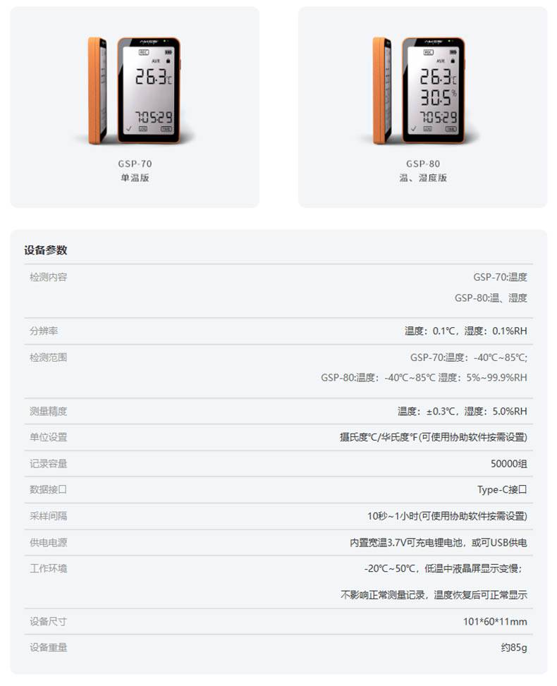 愛(ài)德克斯GSP-70/80大屏溫濕度記錄儀1.jpg