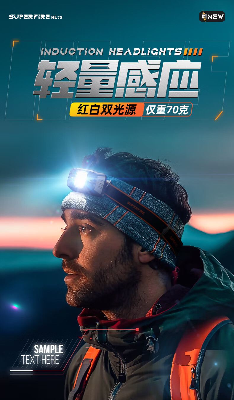 神火HL75-S便攜式長續(xù)航感應(yīng)頭燈1.jpg